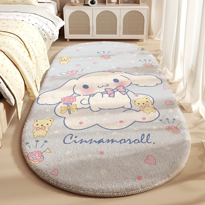 Cartoon-Themed Plush Area Rug
