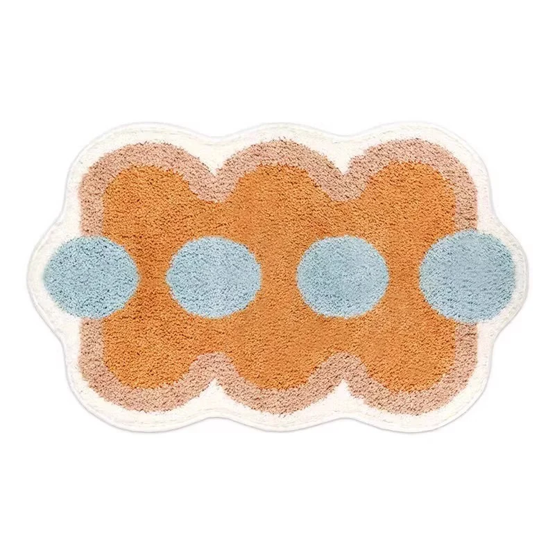 Cartoon Dog-Themed Bath Mat