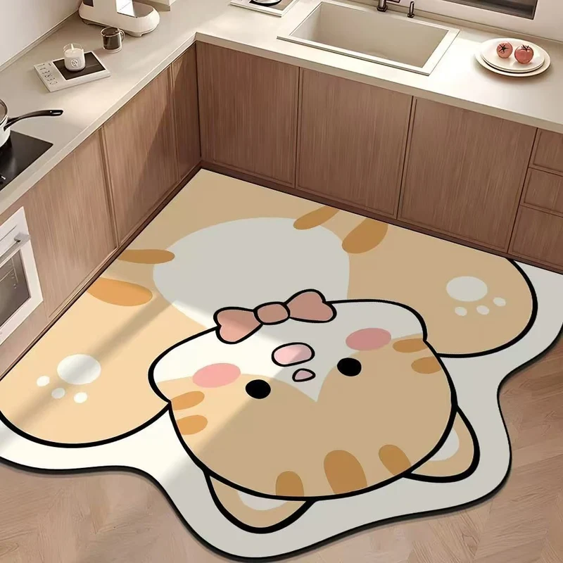 Cartoon Dog-Shaped Area Rug