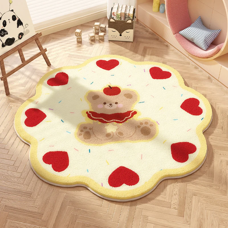 Cartoon Character Playful Area Rug