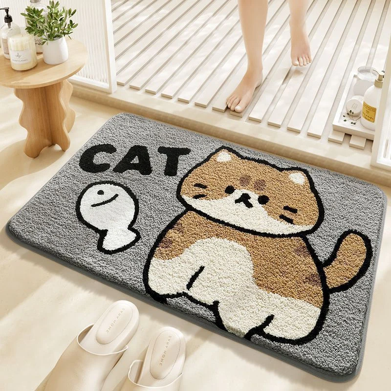 Decorative Bathroom Mat for Stylish Floor Decor