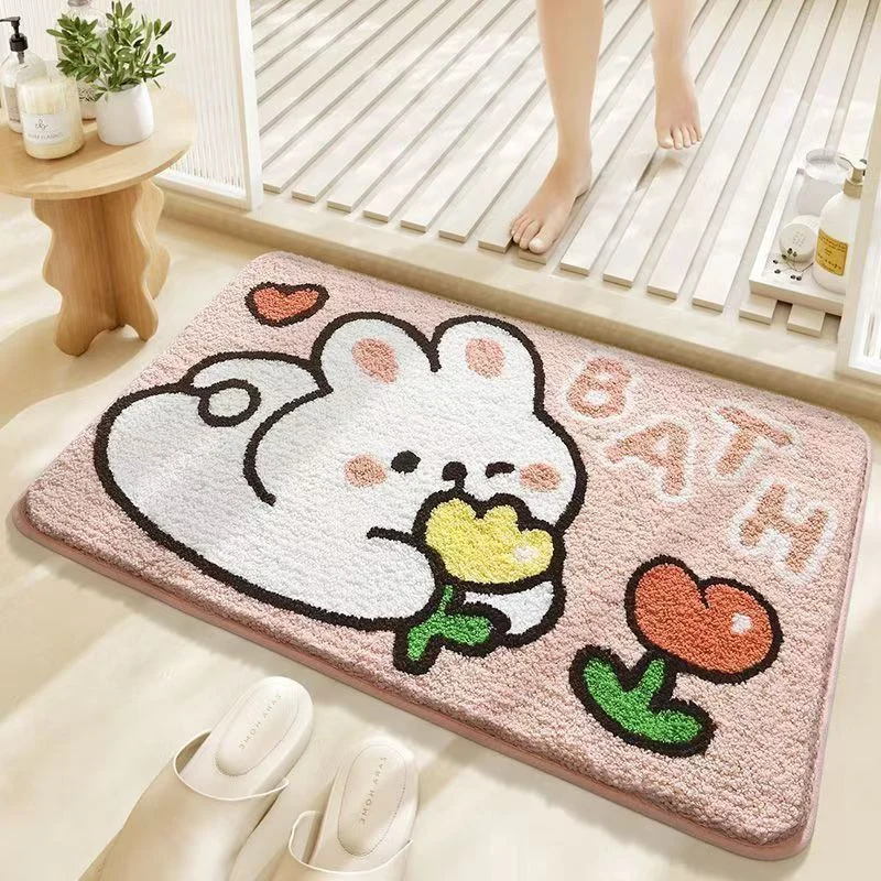 Decorative Bathroom Mat for Stylish Floor Decor