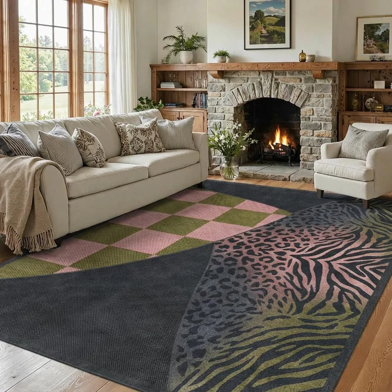 Artistic Abstract Area Rug