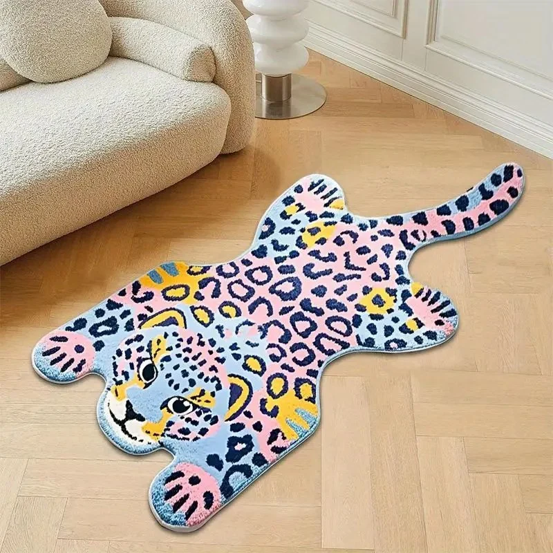 Alien Skateboard Themed Area Rug
