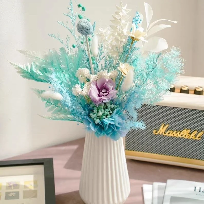 Vibrant Dried Flower Bouquet