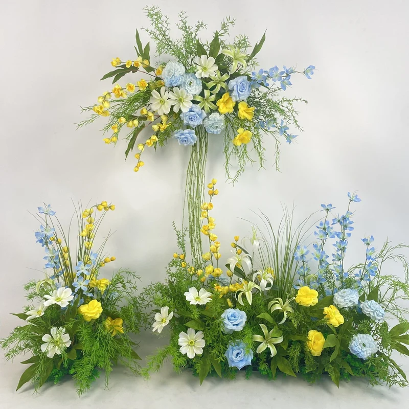 Vibrant Artificial Floral Centerpiece
