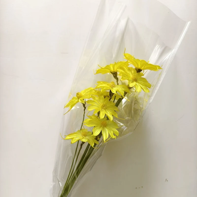 Vibrant Artificial Floral Bouquet with Stylish Packaging