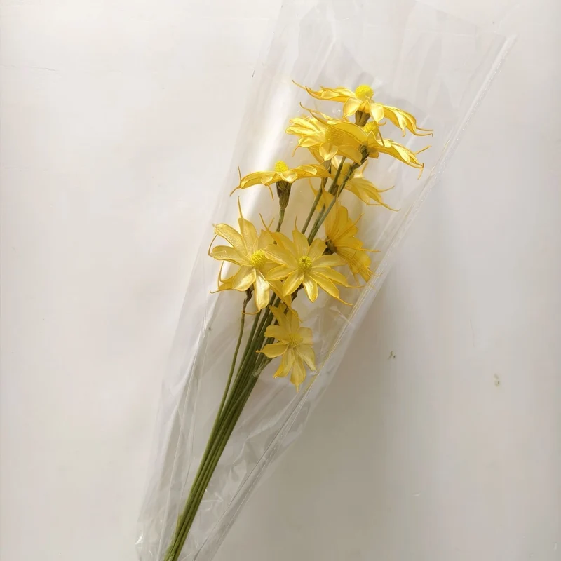 Vibrant Artificial Floral Bouquet with Stylish Packaging