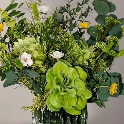 Stylish Green Floral Arrangement