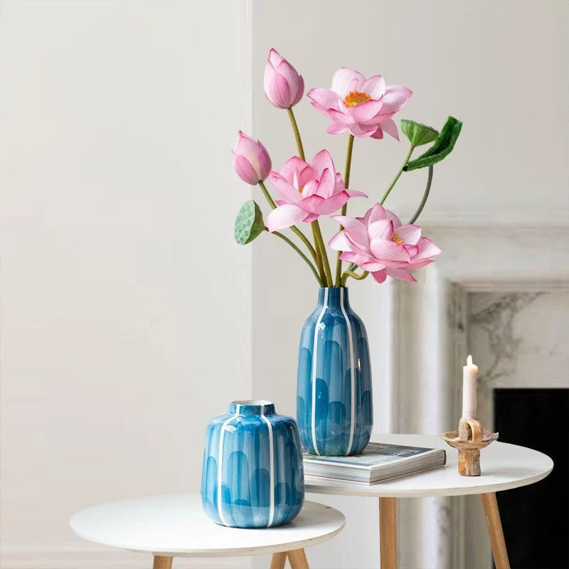 Realistic Lotus Flower Arrangement