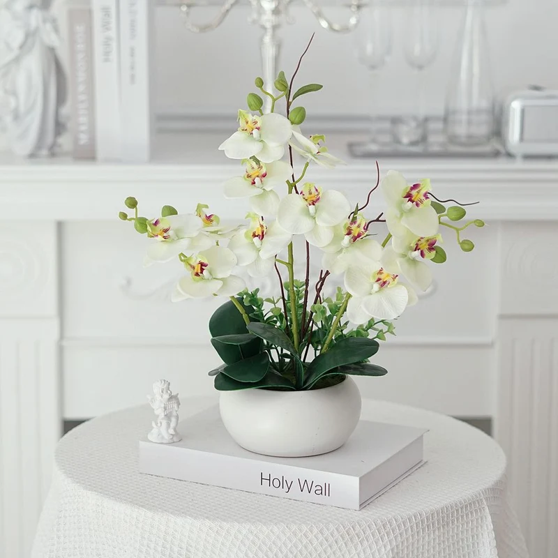 Realistic Artificial Orchid Decoration