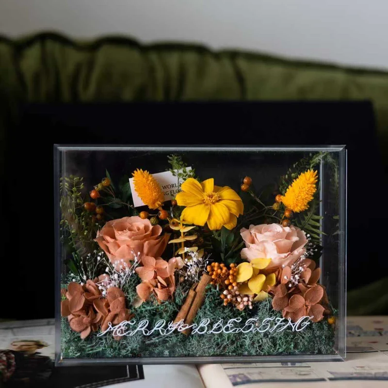 Preserved Floral Display Box