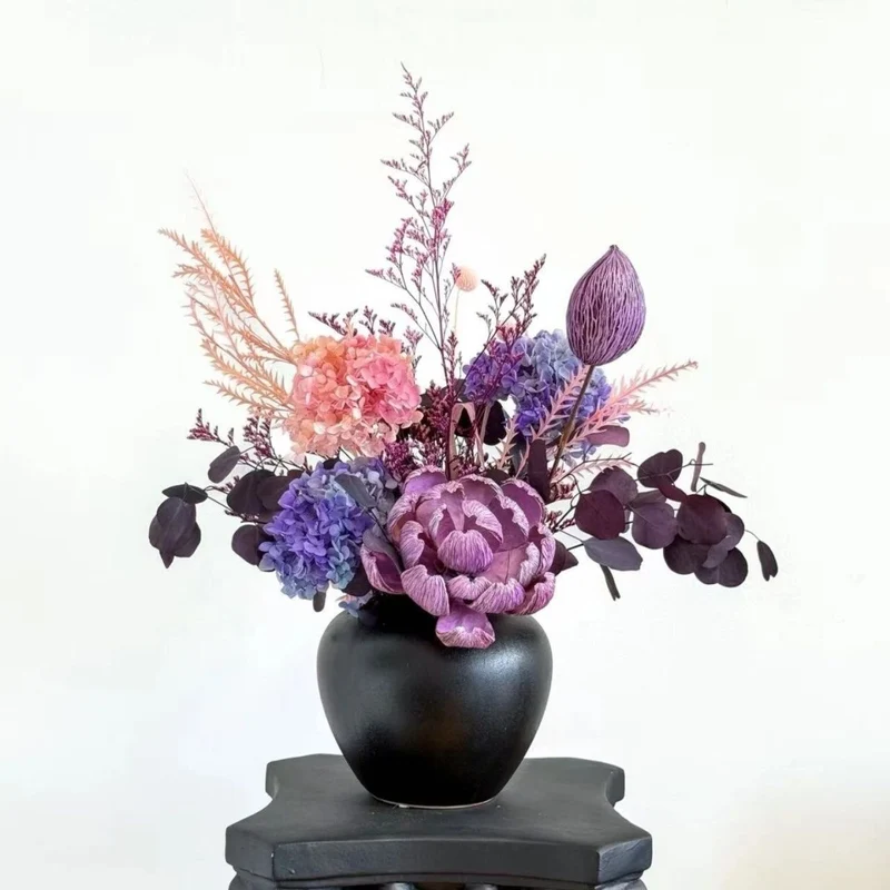 Premium Faux Flower Arrangement
