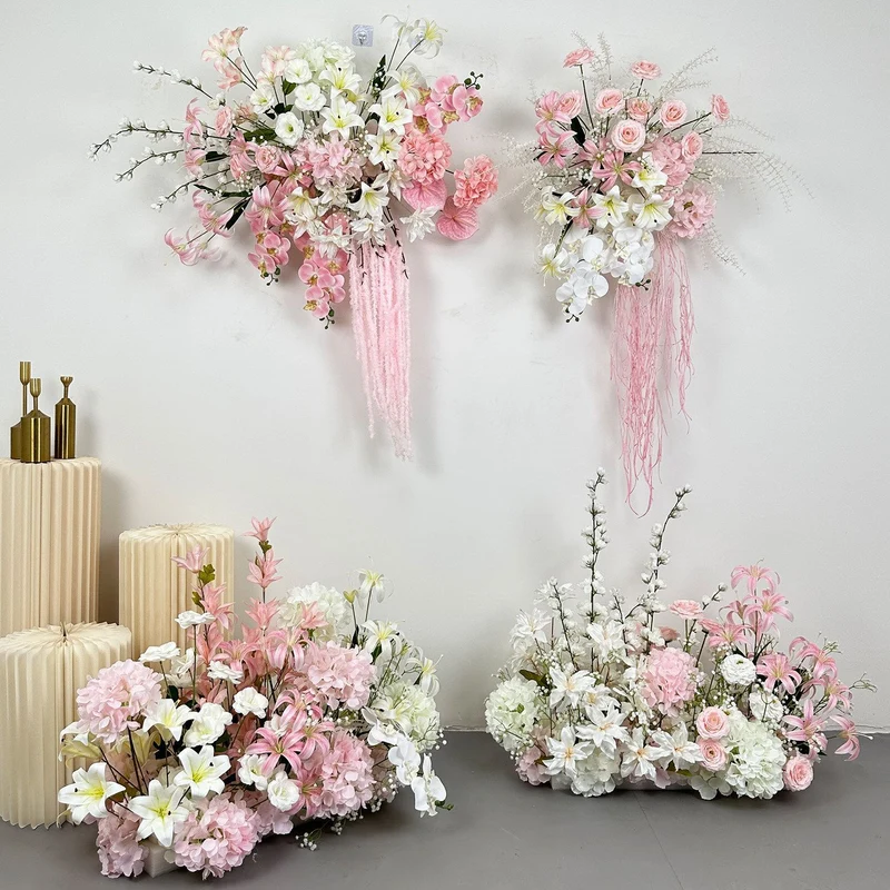 Premium Faux Floral Wall Hanging Bouquet