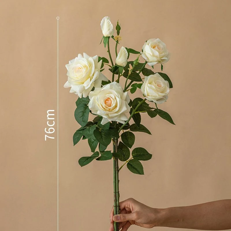 Premium Decorative Artificial Rose Stem