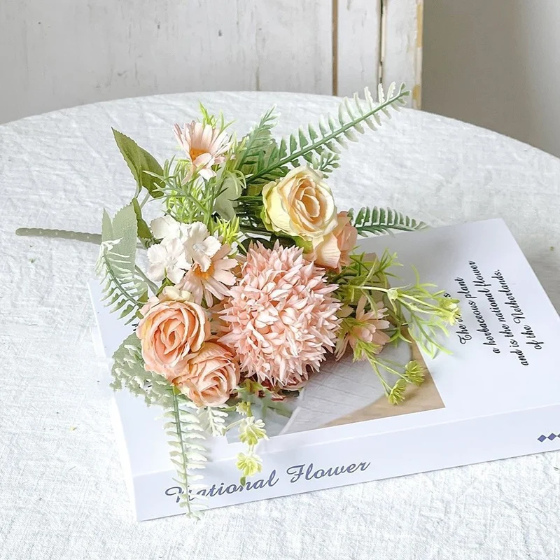 Premium Artificial Flower Bouquet Arrangement