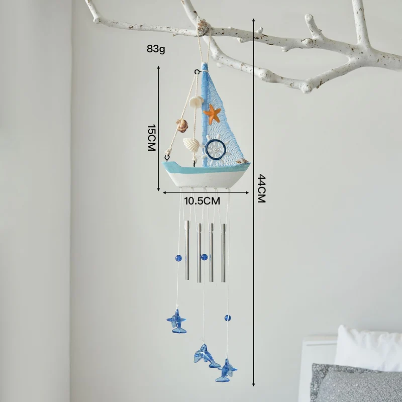 Nautical-Themed Wind Chime Decoration