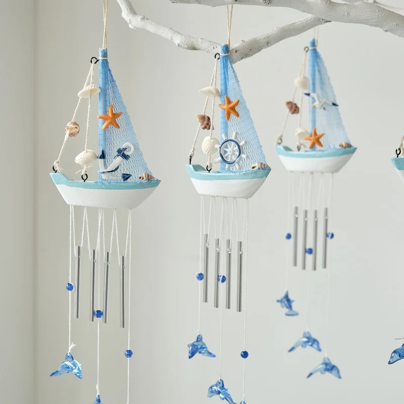 Nautical-Themed Wind Chime Decoration