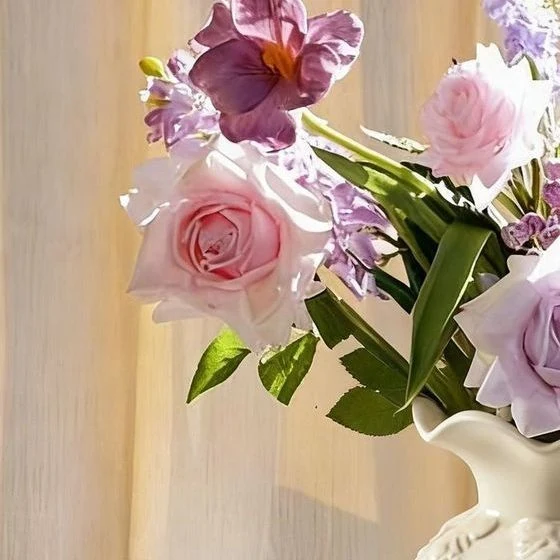 Luxurious Faux Floral Arrangement