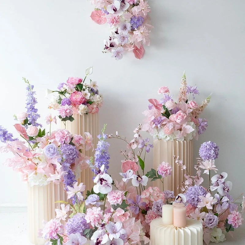 Lifelike Silk Floral Arrangement
