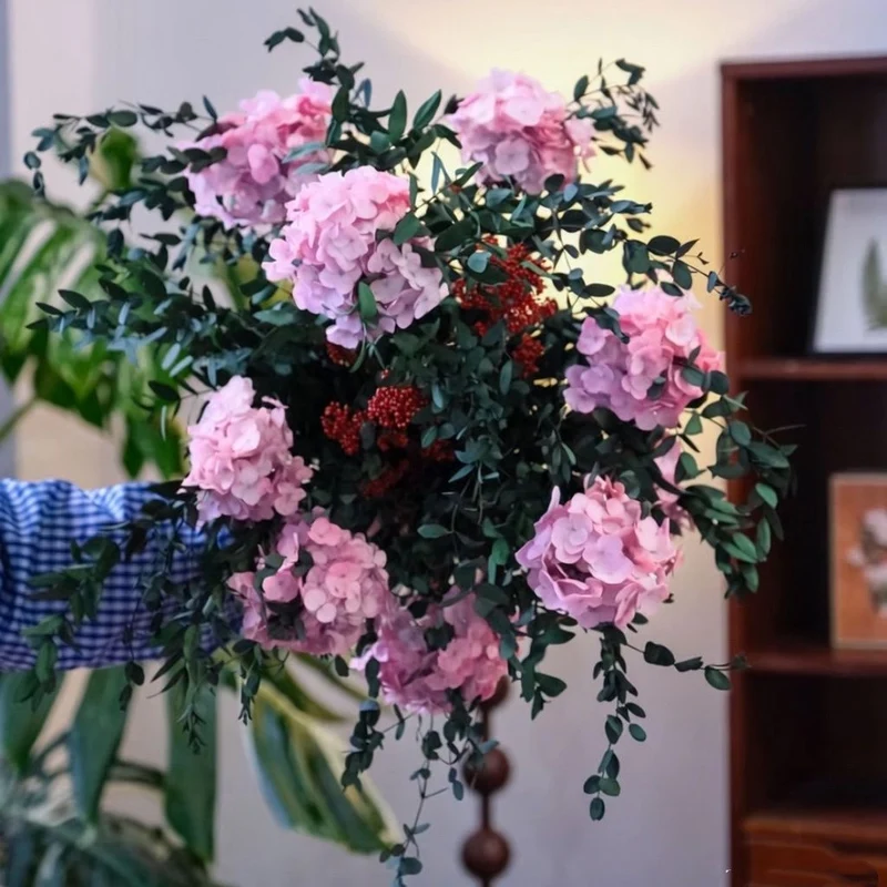 Lifelike Floral Arrangement Centerpiece