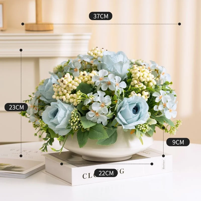 Lifelike Decorative Floral Centerpiece