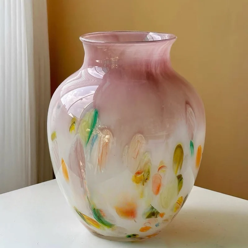 Handcrafted Artistic Glass Vase