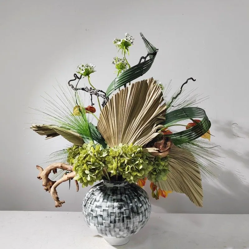 Elaborate Artificial Floral Arrangement