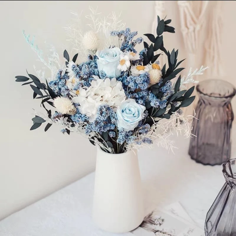 Dried Flower Bouquet Centerpiece