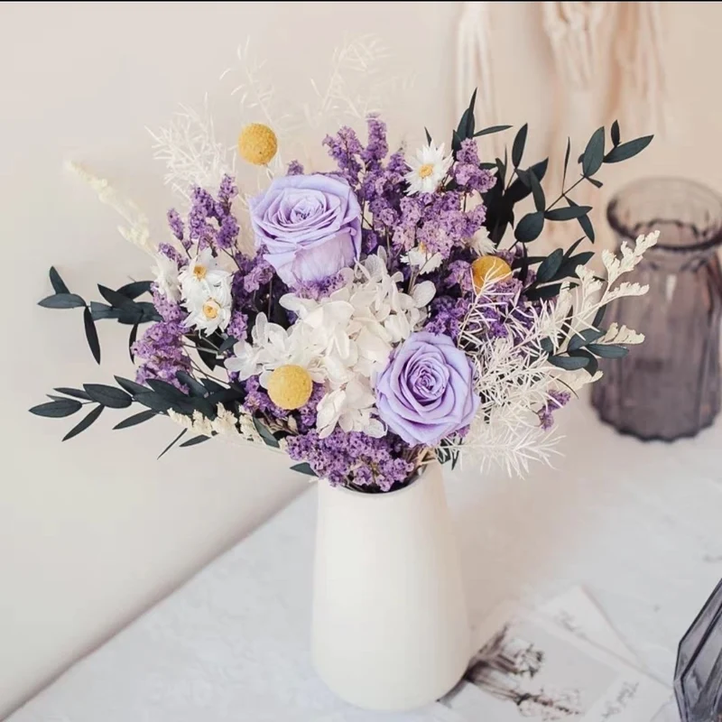 Dried Flower Bouquet Centerpiece