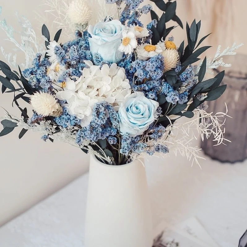 Dried Flower Bouquet Centerpiece