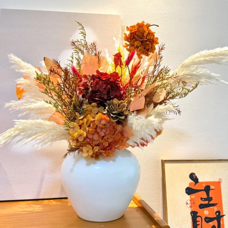 Dried Floral Statement Arrangement