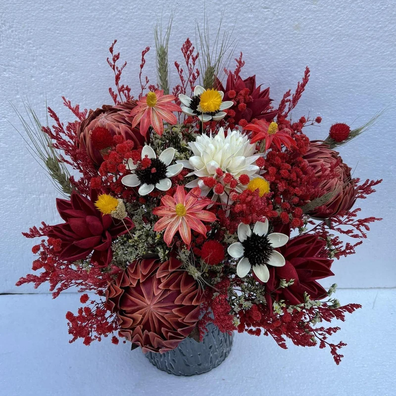Dried Botanical Flower Bouquet