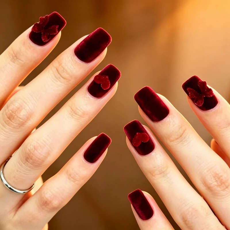 Velvet Nail Art Set Karnz