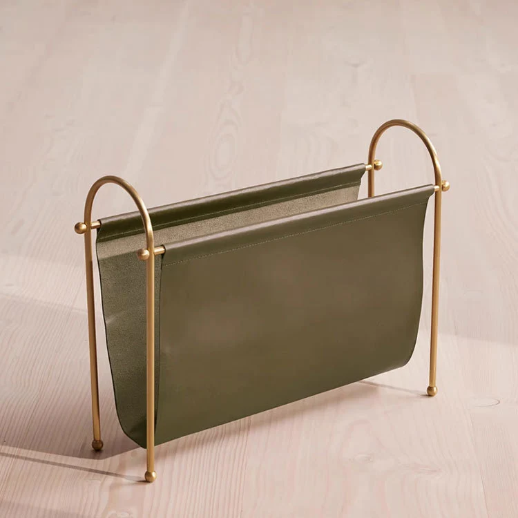 Stylish Metal Magazine Holder