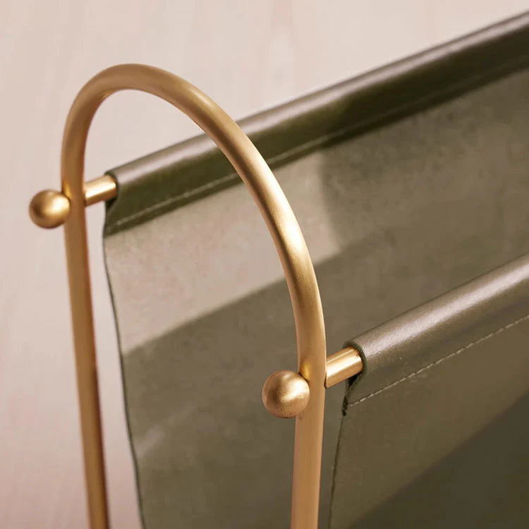 Stylish Metal Magazine Holder