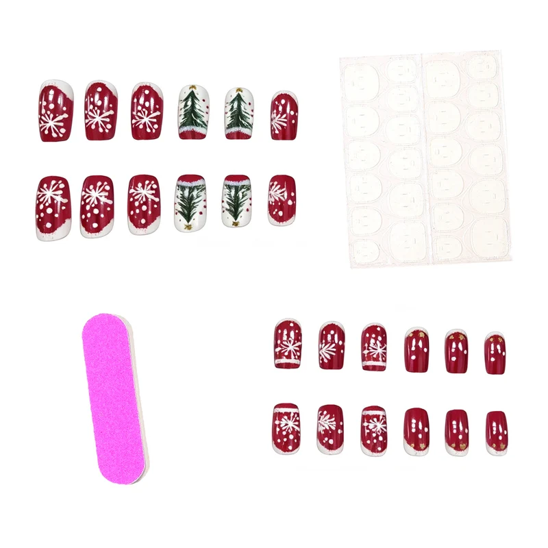 Themenbezogene Feiertags-Nagelkunst-Verzierungen Karnz