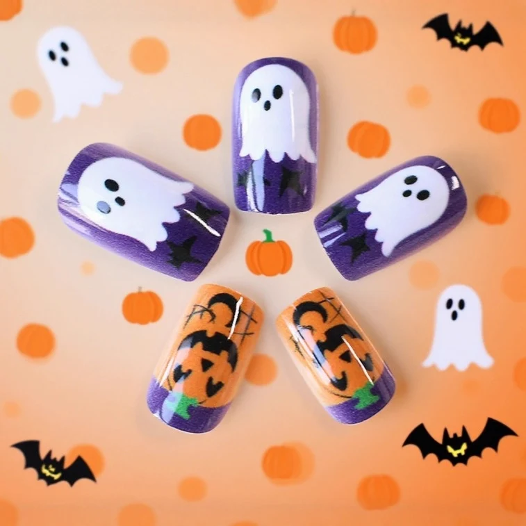 Themenbezogenes Halloween-Nagelkunst-Set Karnz 1789915695
