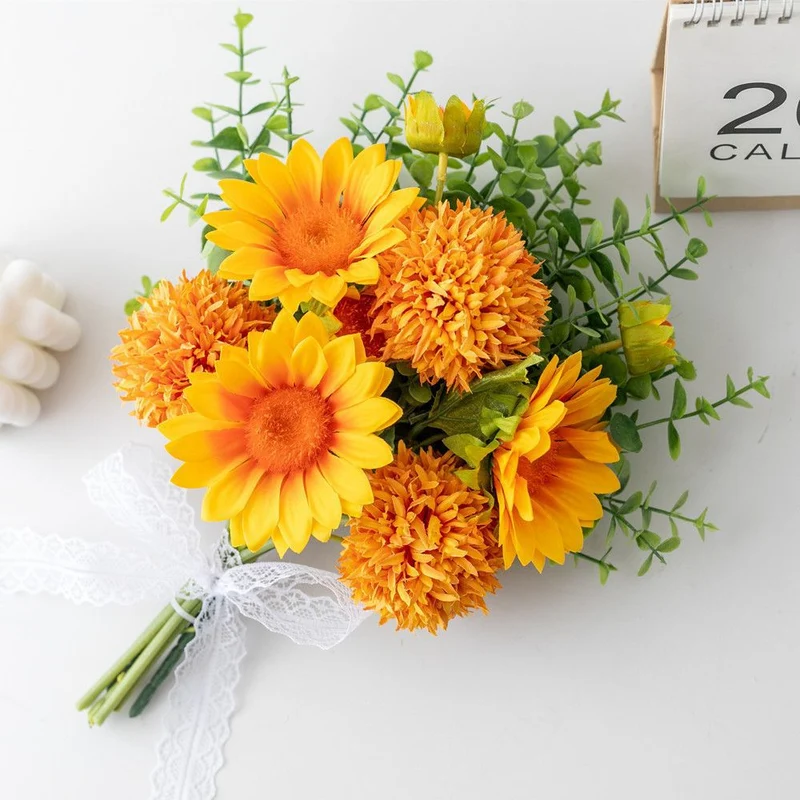 Decorative Sunflower Bouquet Arrangement