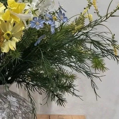Decorative Faux Flower Arrangement