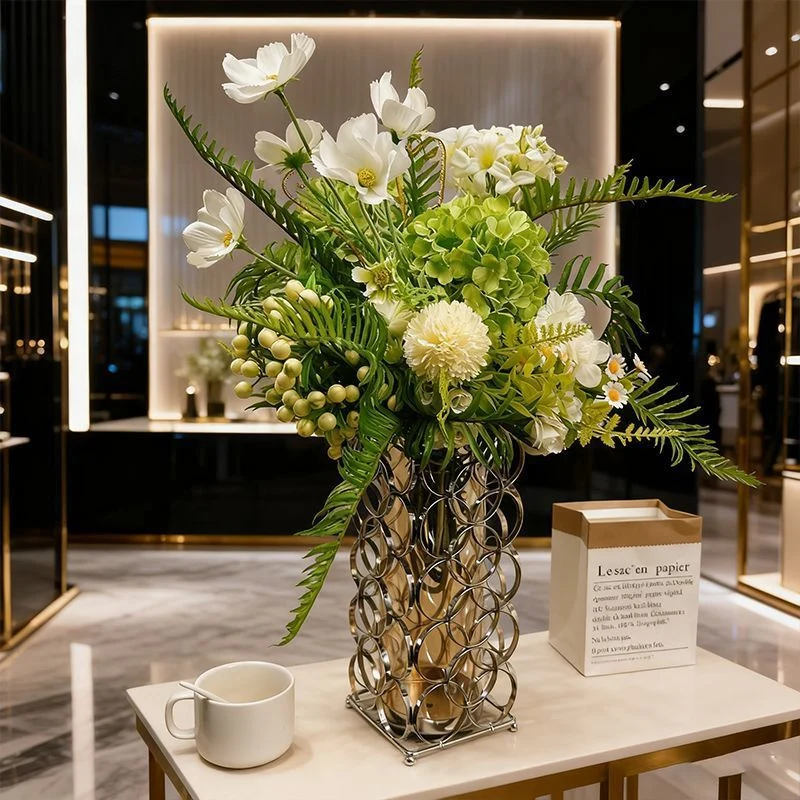Decorative Faux Floral Arrangement