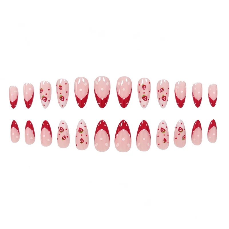 Stylische mandelförmige Nagelvergrößerungen Karnz