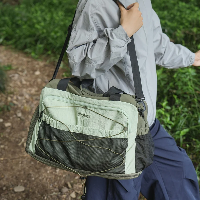 Versatile Travel Duffel Bag with Mesh Details Stornfield