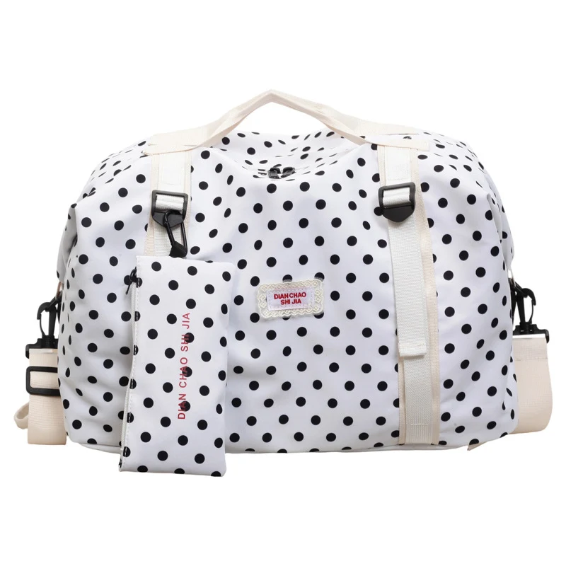 Versatile Polka Dot Travel Duffel Bag Stornfield