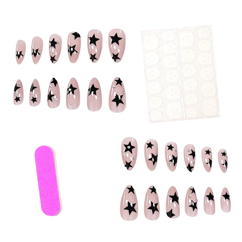 Stern-Bestickte Nail Art Karnz