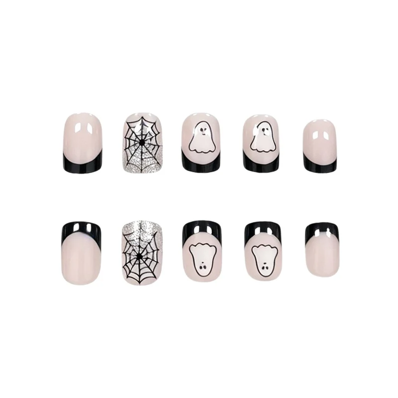 Spooky Themed Nail Art Karnz