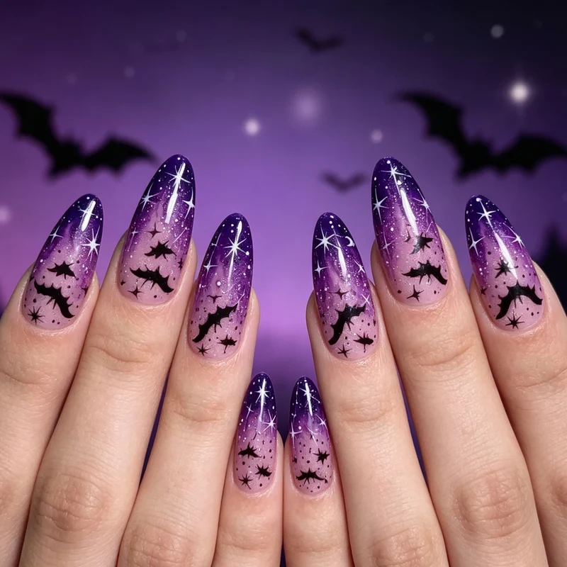 Spooky Halloween Nagelkunst Verbesserungen Karnz