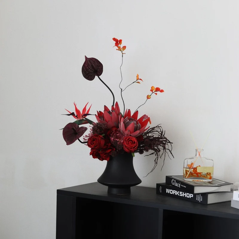 Artistic Floral Centerpiece Arrangement