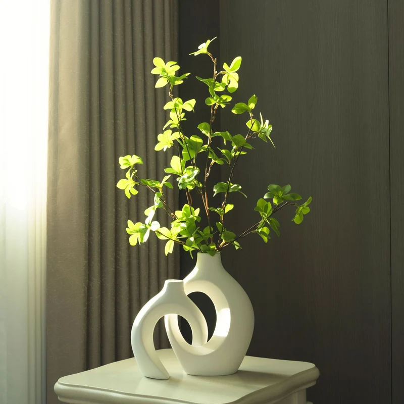 Artistic Ceramic Vase Set