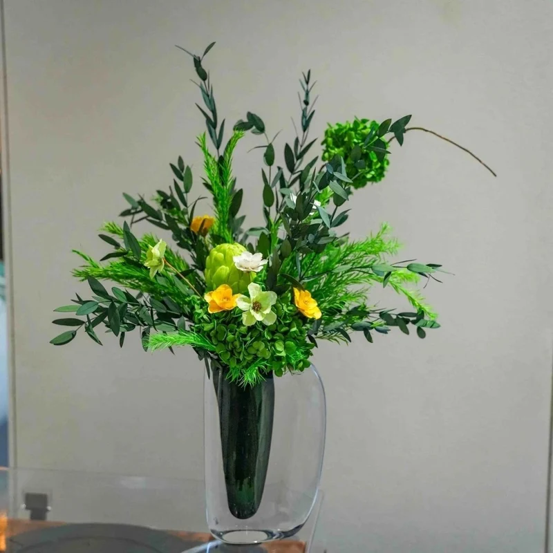 Artificial Greenery Floral Centerpiece